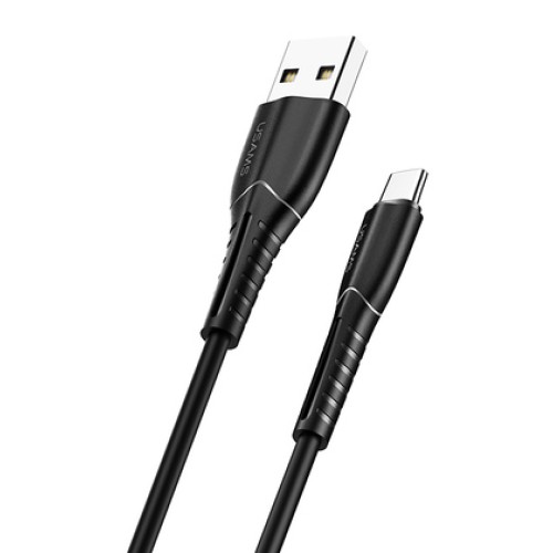 USAMS USAMS καλώδιο USB-C σε USB US-SJ366, 2A, 1m, μαύρο