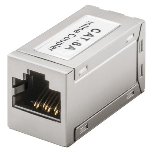 Powertech POWERTECH σύνδεσμος RJ45 Cat 6A CAB-N324, 500MHz, PoE+, ασημί