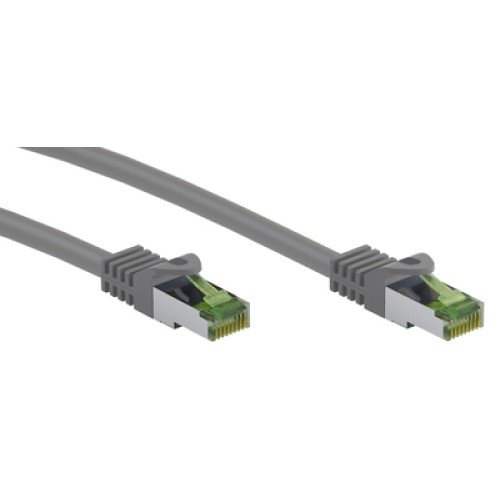 GOOBAY GOOBAY καλώδιο δικτύου 61114, CAT 8.1 S/FTP, copper, GHMT, 0.50m, γκρι