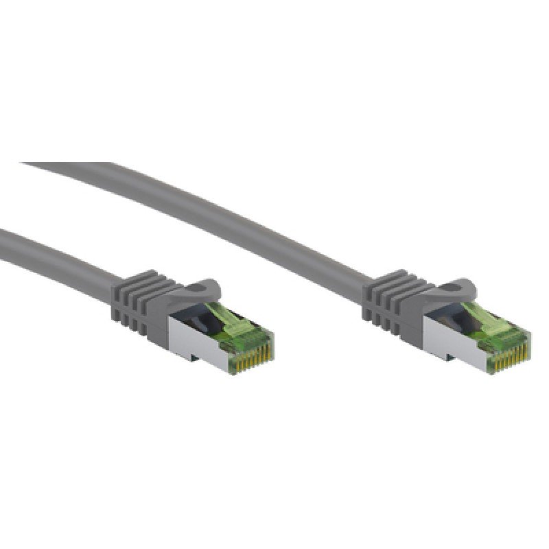 GOOBAY GOOBAY καλώδιο δικτύου 61115, CAT 8.1 S/FTP, copper, GHMT, 1m, γκρι