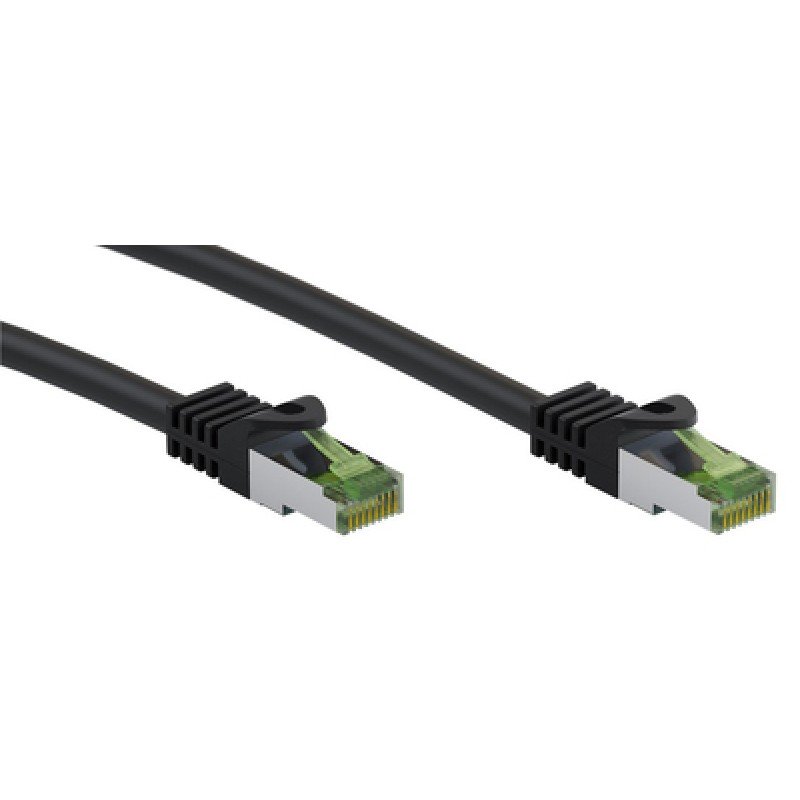 GOOBAY GOOBAY καλώδιο δικτύου 61093, CAT 8.1 S/FTP, copper, GHMT, 1m, μαύρο