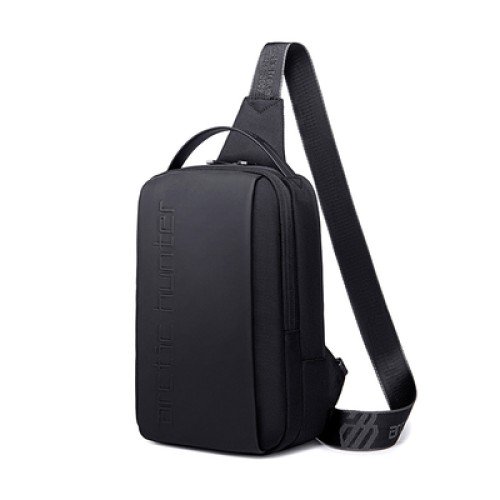 Arctic Hunter ARCTIC HUNTER τσάντα Crossbody XB00541, με θήκη tablet, 4L, μαύρη