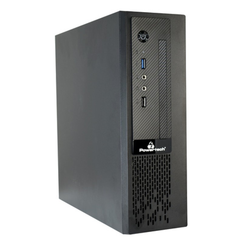 Powertech POWERTECH PC Case PT-1098 με 250W PSU, Mini-ITX, 280x93x290mm, μαύρο