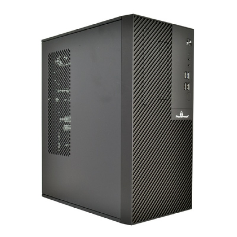 Powertech POWERTECH PC Case PT-1101 με 550W PSU, Micro-ATX, 265x168x353mm, μαύρο