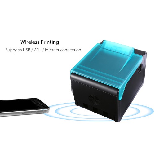 Powertech POWERTECH θερμικός εκτυπωτής κουζίνας PT-1107, USB/Bluetooth/Ethernet/WiFi/Serial