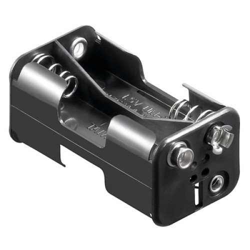 GOOBAY GOOBAY θήκη μπαταρίας 11465 για 4x AA μπαταρίες, μαύρη