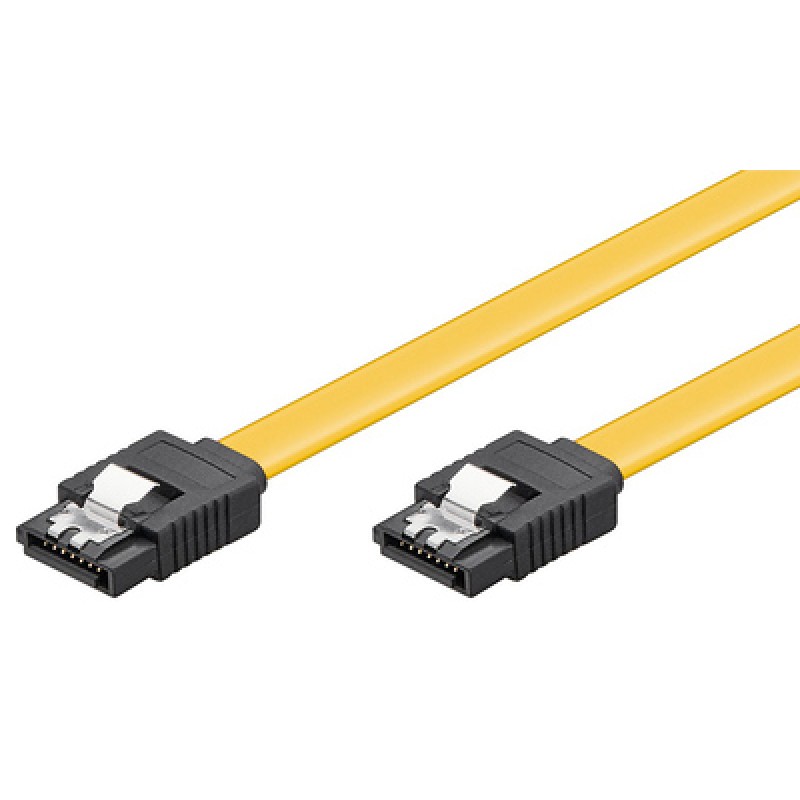GOOBAY GOOBAY καλώδιο SATA 95019, 6Gbps, 0.3m, κίτρινο