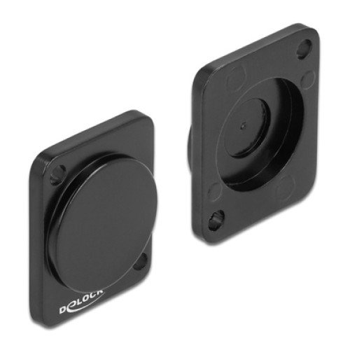 DELOCK DELOCK κάλυμμα 86791 για D-Type υποδοχές, μεταλλικό, μαύρο