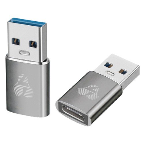 Powertech POWERTECH αντάπτορας USB 3.0 σε USB-C PTR-0147, 10 Gbps, 60W, γκρι