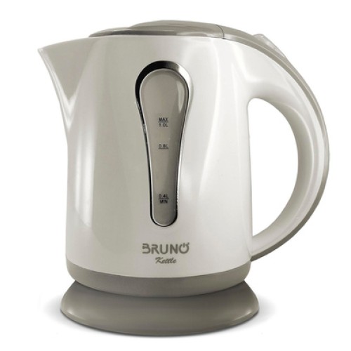 Bruno BRUNO βραστήρας νερού BRN-0141, 1L, 1100W, λευκό-γκρι
