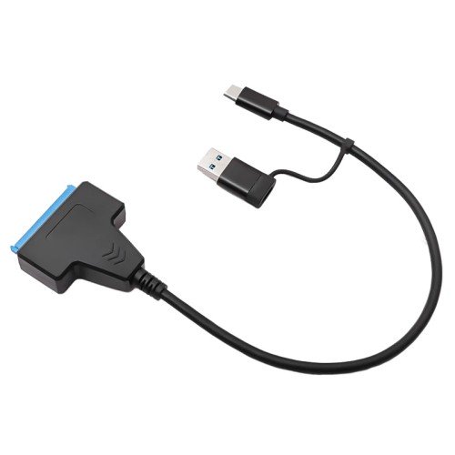 Powertech POWERTECH καλώδιο σύνδεσης HDD/SSD CAB-UC076, USB/USB-C σε SATA, 6Gbps