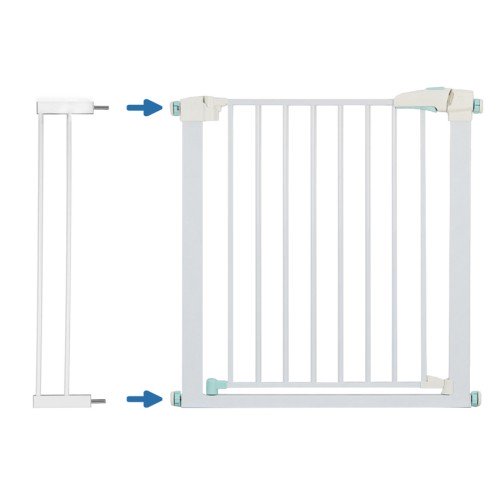 C-TECH C-TECH προέκταση προστατευτικής πόρτας HUH-0120, μεταλλική, 14cm, λευκή