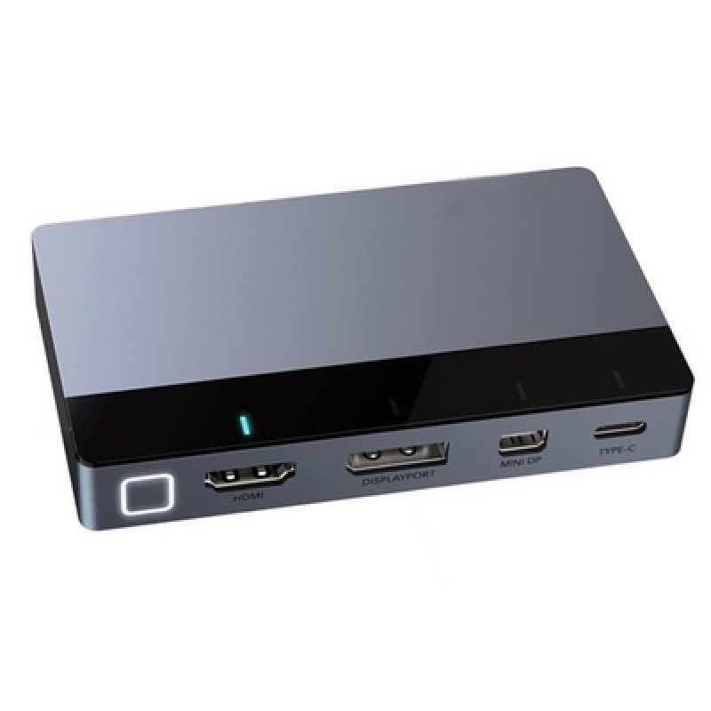 CABLETIME CABLETIME multi-port switch CT-PS41-GB1 σε HDMI, 4 σε 1, 4K/60Hz, γκρι
