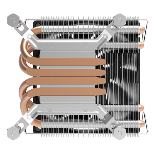 Powertech POWERTECH ψύκτρα για CPU PT-1115, low profile, TDP 130W