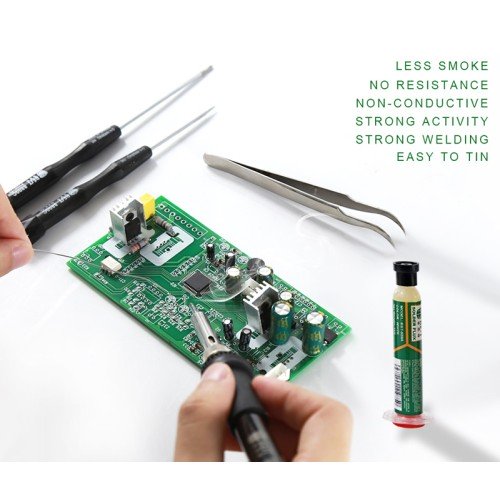 BEST BEST flux πάστα συγκόλλησης BST-559A, lead-free, melting 60°, SGS, 10g