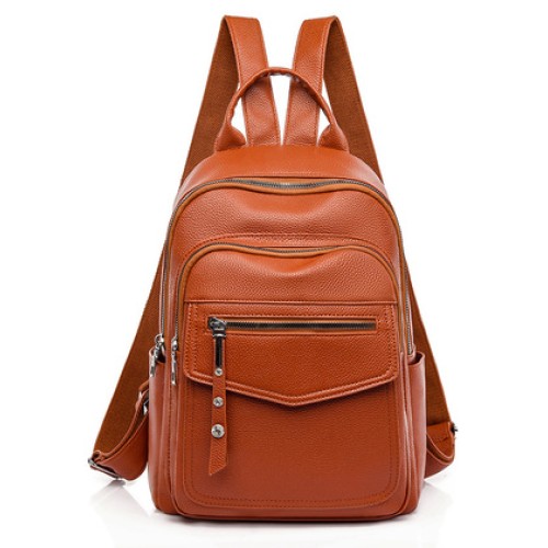 ROXXANI ROXXANI γυναικεία τσάντα πλάτης LBAG-0022, καφέ