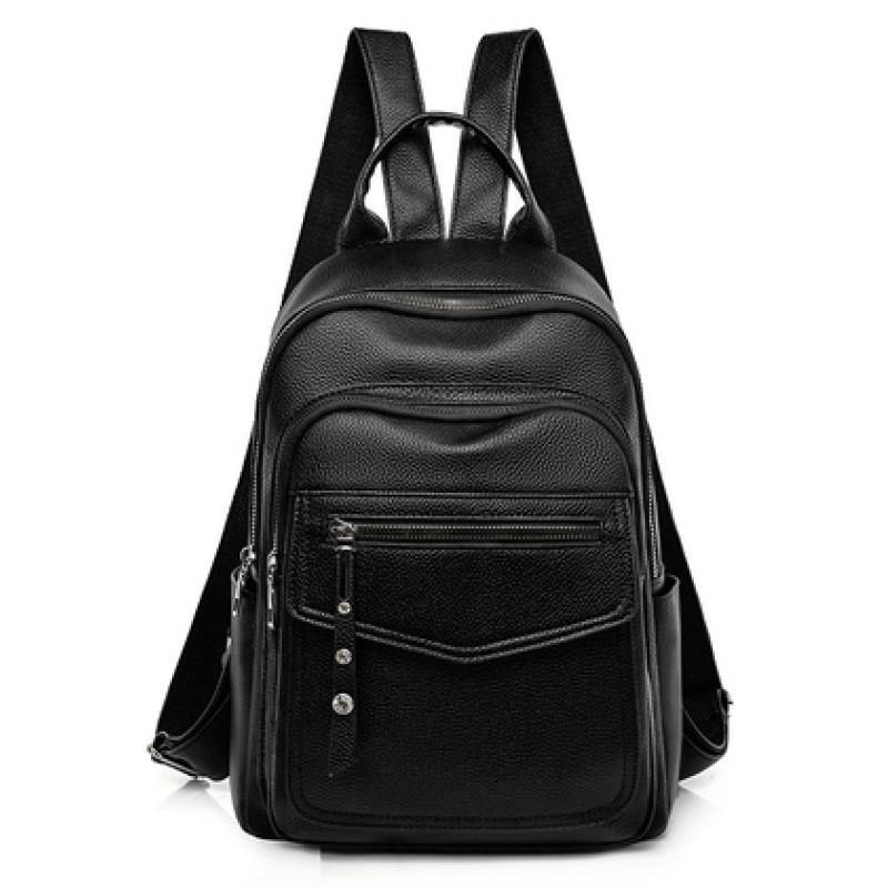 ROXXANI ROXXANI γυναικεία τσάντα πλάτης LBAG-0023, μαύρη