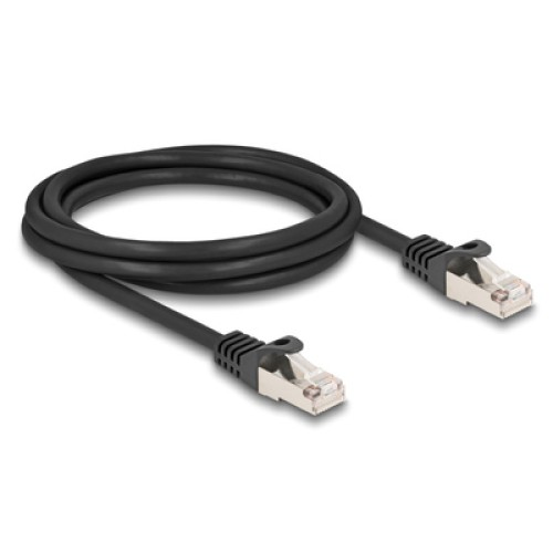 DELOCK DELOCK καλώδιο RJ50 80188, S/FTP, 26 AWG, 2m, μαύρο