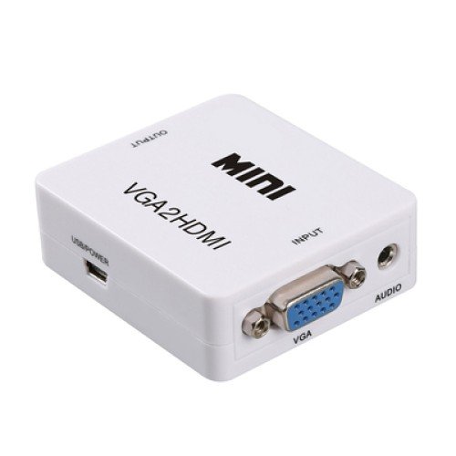 Powertech POWERTECH Video Converter VGA & 3.5mm Audio σε HDMI CAB-H107, Full HD