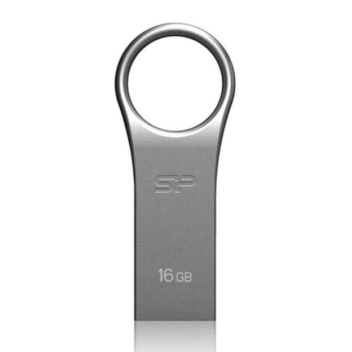 SILICON POWER SILICON POWER USB Flash Drive Firma F80, 16GB, USB 2.0, ασημί