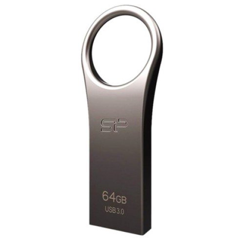 SILICON POWER SILICON POWER USB Flash Drive Jewel 80, 64GB, USB 3.2, ασημί