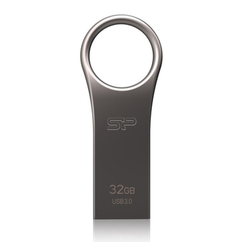 SILICON POWER SILICON POWER USB Flash Drive Jewel 80, 32GB, USB 3.2, ασημί
