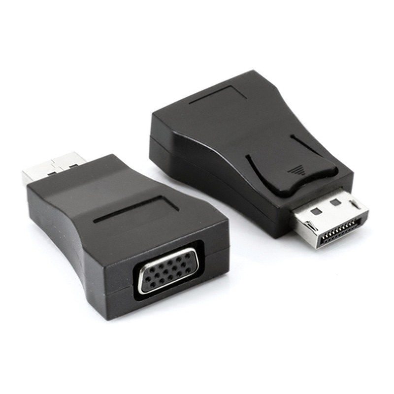 Powertech POWERTECH Αντάπτορας DisplayPort (M) σε VGA (F) CAB-DP035, μαύρο