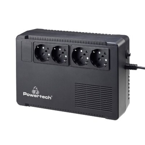 Powertech POWERTECH UPS Line Interactive PT-950C, 950VA/570W, 4x schuko