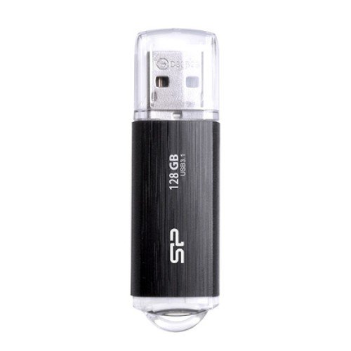 SILICON POWER SILICON POWER USB Flash Drive Blaze B02, 128GB, USB 3.2, μαύρο