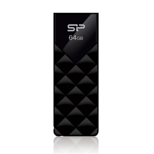 SILICON POWER SILICON POWER USB Flash Ultima U03, 64GB, USB 2.0, μαύρο