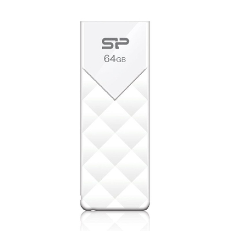 SILICON POWER SILICON POWER USB Flash Ultima U03, 64GB, USB 2.0, λευκό