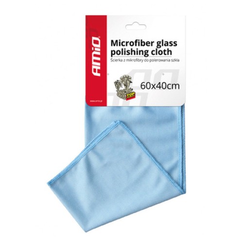 AMIO AMIO πανί καθαρισμού από μικροΐνες AMIO-01749 40x60cm, μπλε