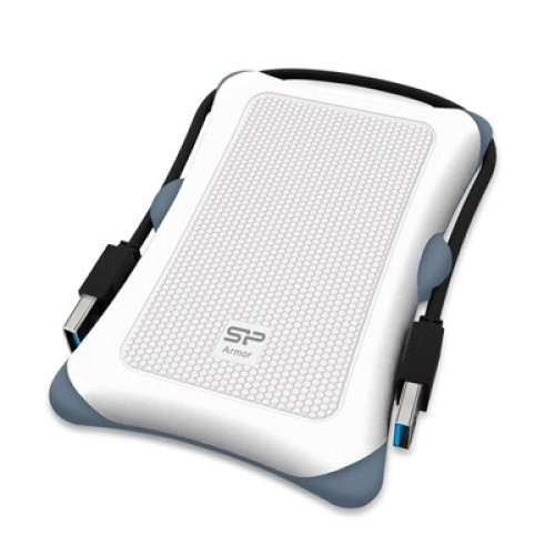 SILICON POWER SILICON POWER εξωτερικός HDD Armor A30, 2TB, USB 3.2, λευκός
