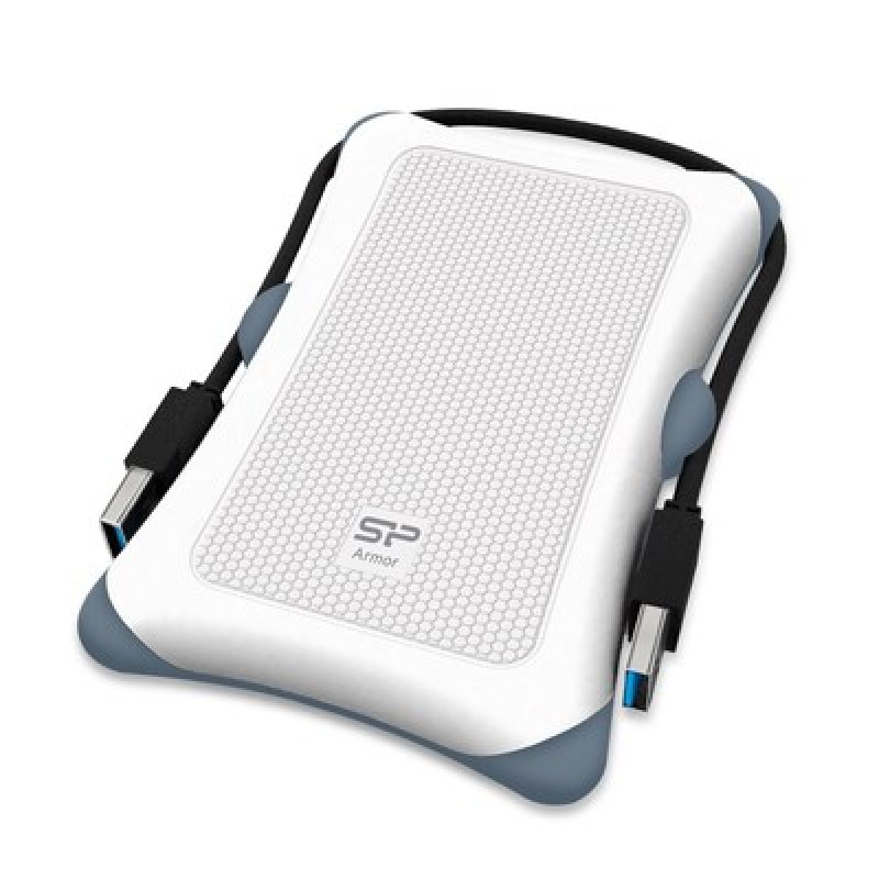 SILICON POWER SILICON POWER εξωτερικός HDD Armor A30, 2TB, USB 3.2, λευκός