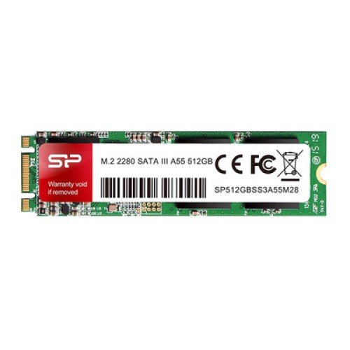 SILICON POWER SILICON POWER SSD A55, 512GB, M.2 2280, SATA III, 560-530MB/s