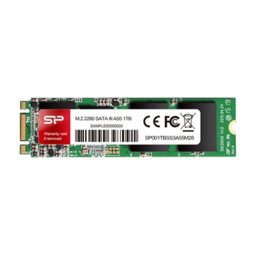 SILICON POWER SILICON POWER SSD A55, 1TB, M.2 2280, SATA III, 560-530MB/s