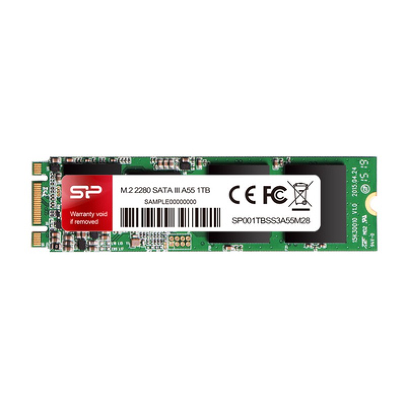 SILICON POWER SILICON POWER SSD A55, 1TB, M.2 2280, SATA III, 560-530MB/s