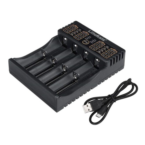 LIITOKALA LIITOKALA φορτιστής LII-402 για μπαταρίες NiMH/CD, Li-Ion, IMR, 4 slots