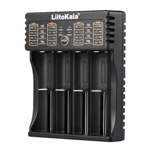 LIITOKALA LIITOKALA φορτιστής LII-402 για μπαταρίες NiMH/CD, Li-Ion, IMR, 4 slots