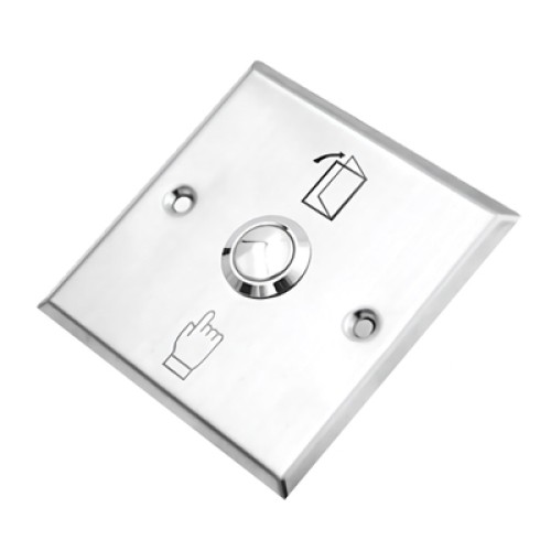 SECUKEY SECUKEY Χωνευτό μπουτόν SCK-CBUTTON2, 3Α, ασημί