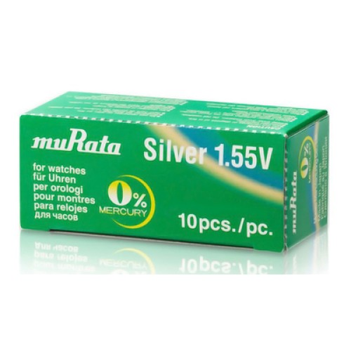 MURATA MURATA μπαταρία Silver Oxide για ρολόγια SR920SW, 1.55V, No371, 10τμχ