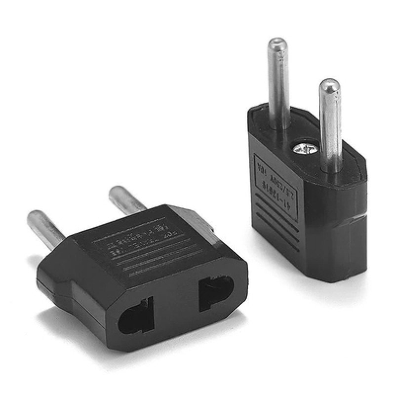 Powertech POWERTECH αντάπτορας ρεύματος από γερμανικού τύπου σε China/USA, 5τμχ