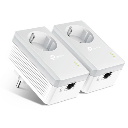 TP-Link TP-LINK AV600 Passthrough Powerline Starter Kit TL-PA4010P, Ver. 4.0
