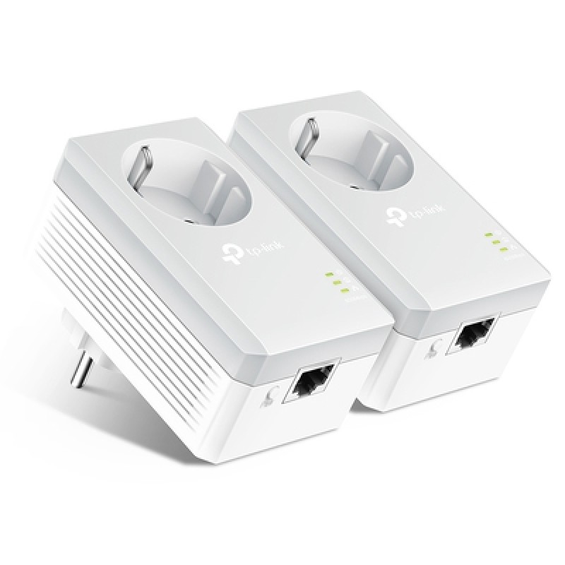 TP-Link TP-LINK AV600 Passthrough Powerline Starter Kit TL-PA4010P, Ver. 4.0