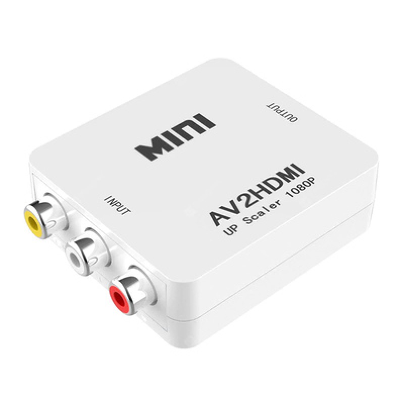 Powertech POWERTECH HD Video Converter CAB-H119 3x RCA σε HDMI, MS1858, Full HD