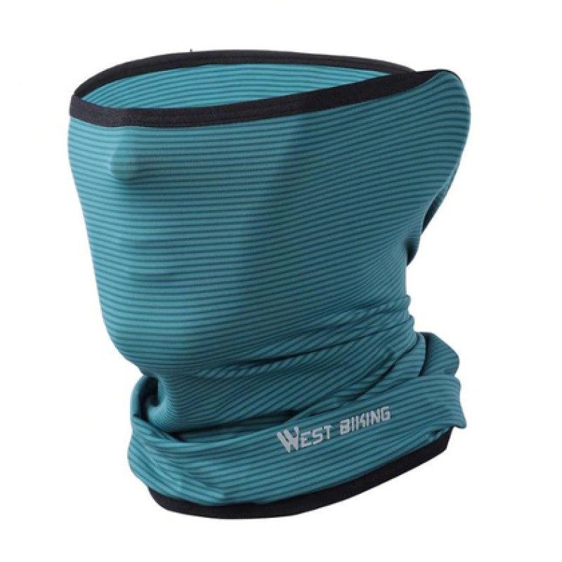 WEST BIKING WEST BIKING αθλητικό περιλαίμιο TMV-0038, καλοκαιρινό, διαπνέων, πετρόλ