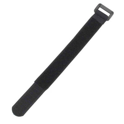 Powertech POWERTECH ιμάντας τύπου velcro TIES-024, 20x2cm, μαύρος, 10τμχ