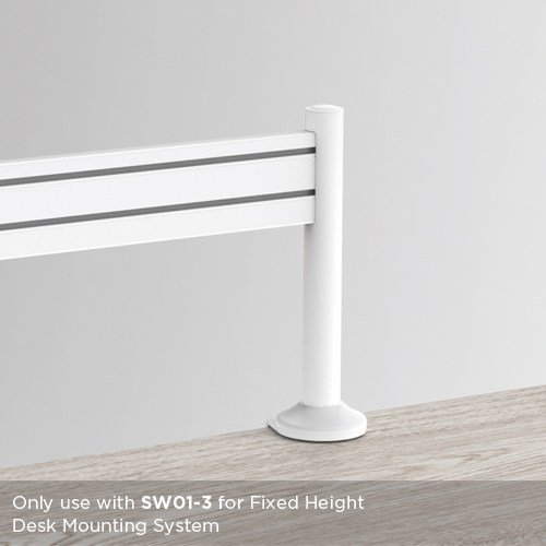 Brateck BRATECK 2x βάσεις στήριξης πάνελ SW02-3, SW series, για γραφείο