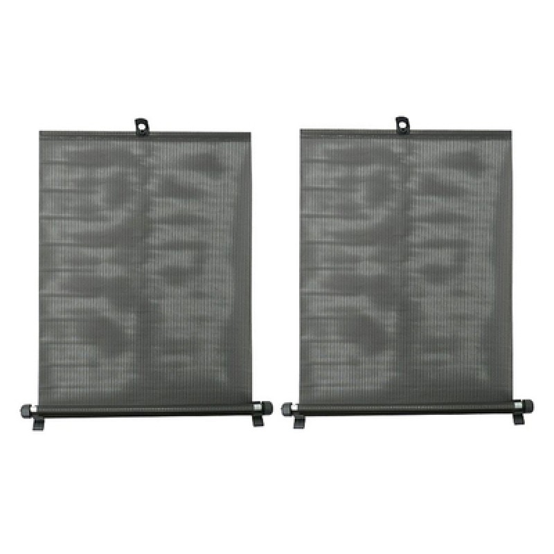 CARCOMMERCE CARCOMMERCE κουρτίνα αυτοκινήτου 61004, για πλαϊνό τζάμι, 2x 50cm