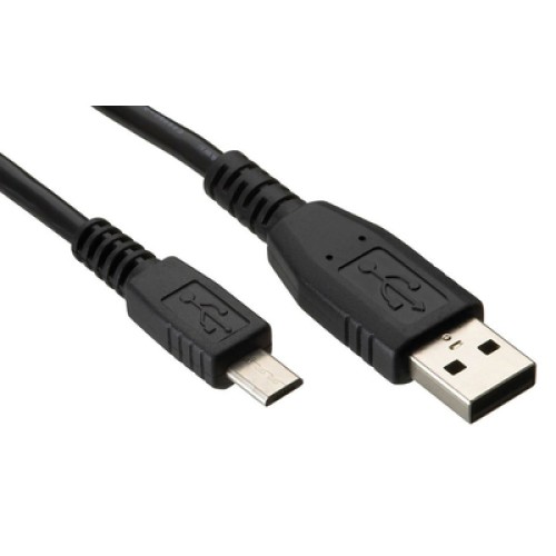Powertech POWERTECH καλώδιο USB σε Micro USB CAB-U129, 8mm tip, 1.5m, μαύρο